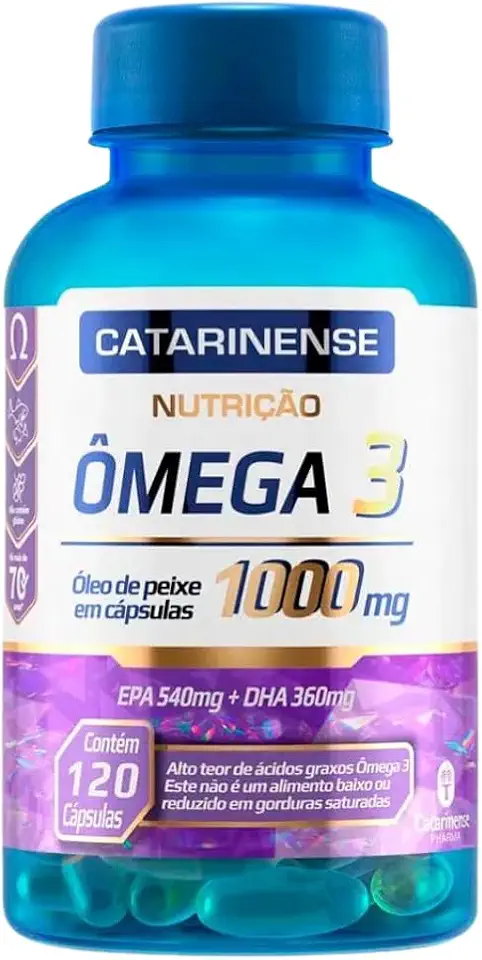 Ômega 3 1000mg 120 caps