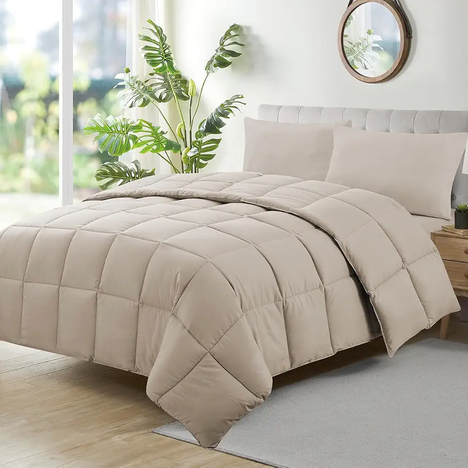 Camesa Edredom Ecopluma Toque de Pluma Queen 240x260cm - Bege