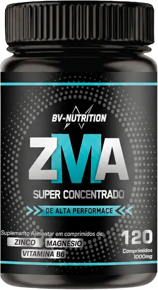 Zma Concentrado Zinco + Magnésio + Vitaminab6 120Cáps 1000Mg