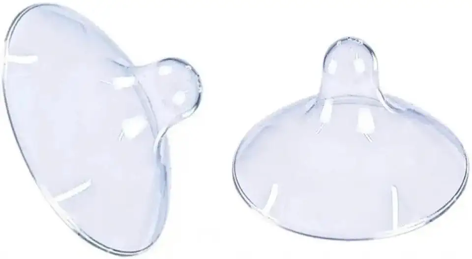 Protetores de Seios de Silicone para Amamentação 2 Unidades Baby Nany
