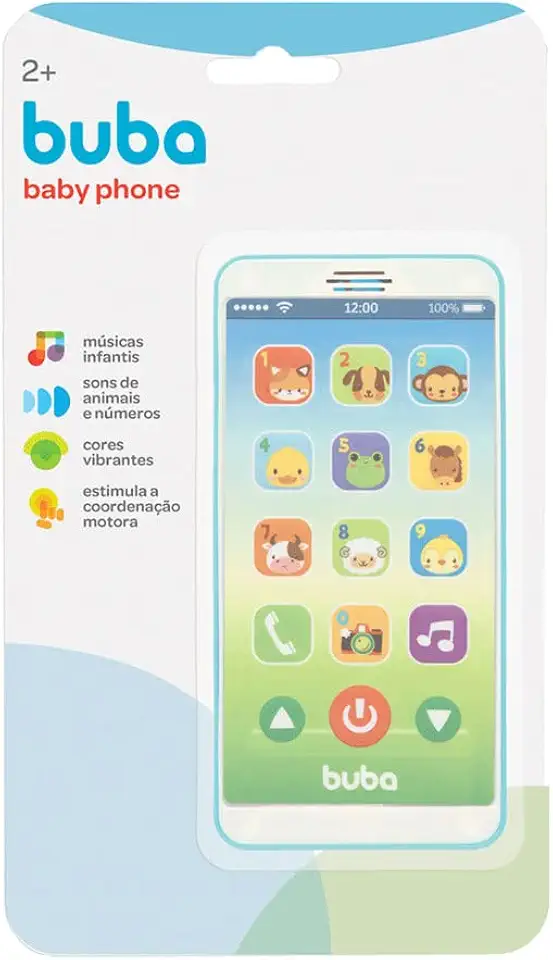 Buba Buba Baby Phone Azul Tamanho Único