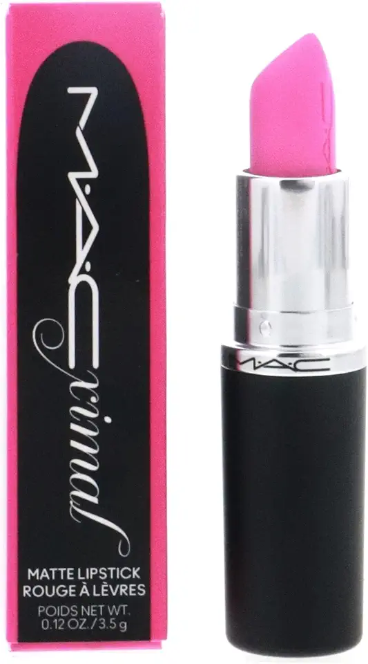 MAC M·A·CXIMAL Batom fosco sedoso, Candy Yum Yum, 2,8 g, rosa