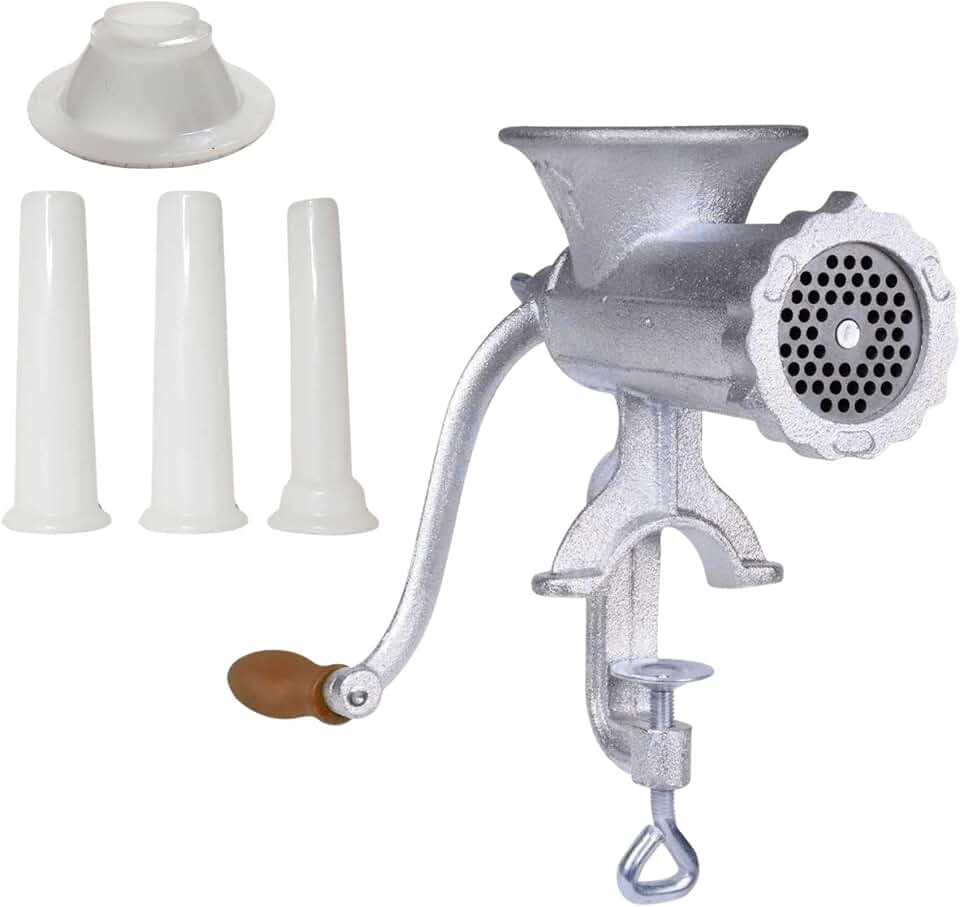 MOEDOR DE CARNE MANUAL DE FERRO FUNDIDO N10 DASSHAUS