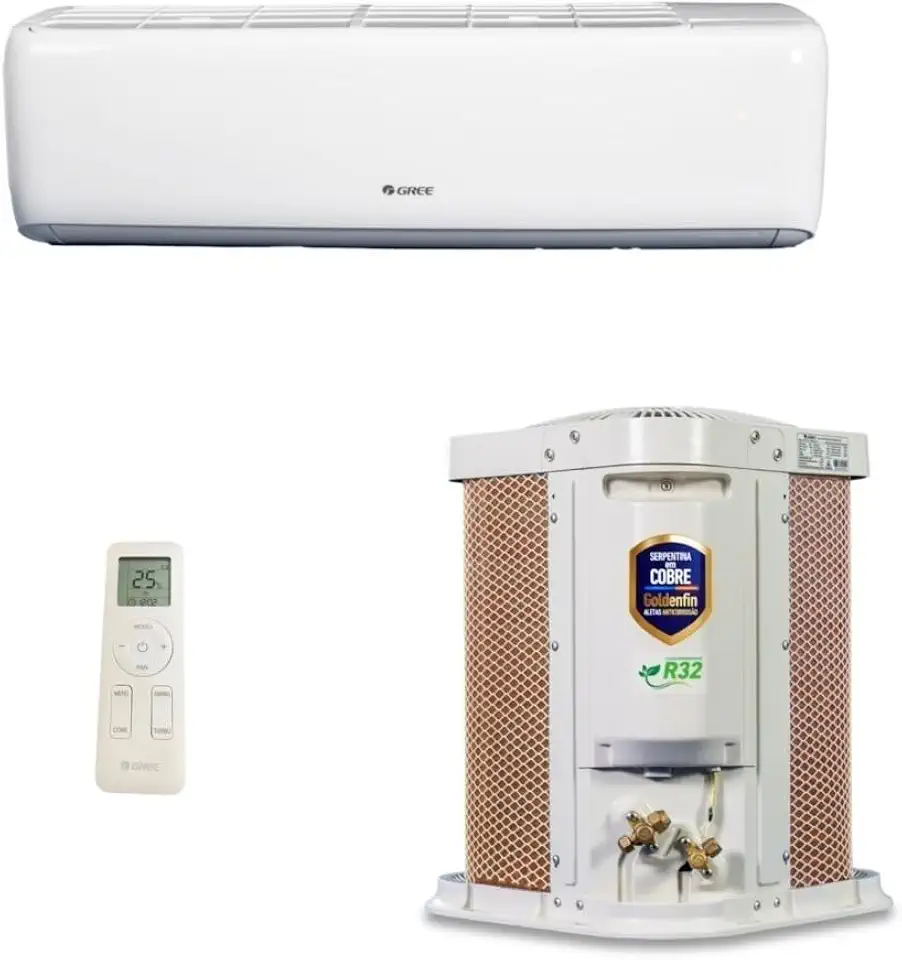 Ar Condicionado Split Hi Wall Gree G-Top Auto Inverter 9000 BTU/h Frio GWC09ATB-D6DNA1A/I – 220 Volts