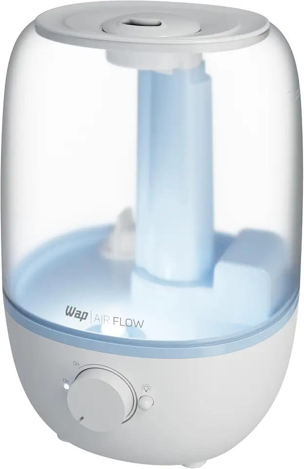 WAP Umidificador de Ar AIR FLOW U2 com Luminária e Difusor de Aromas, 2,3 Litros, Autonomia de até 23 horas, 25W Bivolt