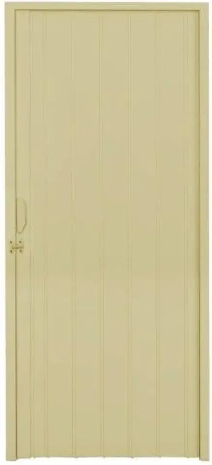 Porta Sanfonada PVC Polifort 210cmx70cm Bege