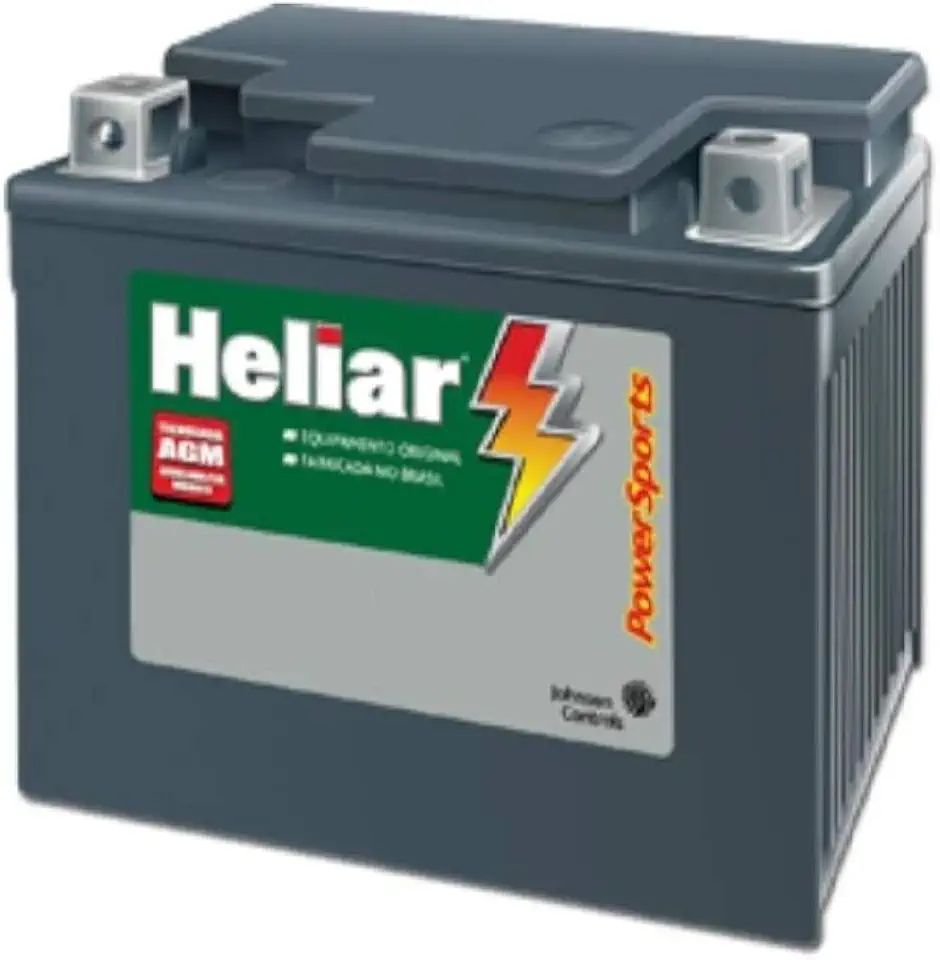 Bateria Moto HTZ7L CB 600 CBX 250 YS 250 Heliar 6Ah Selada