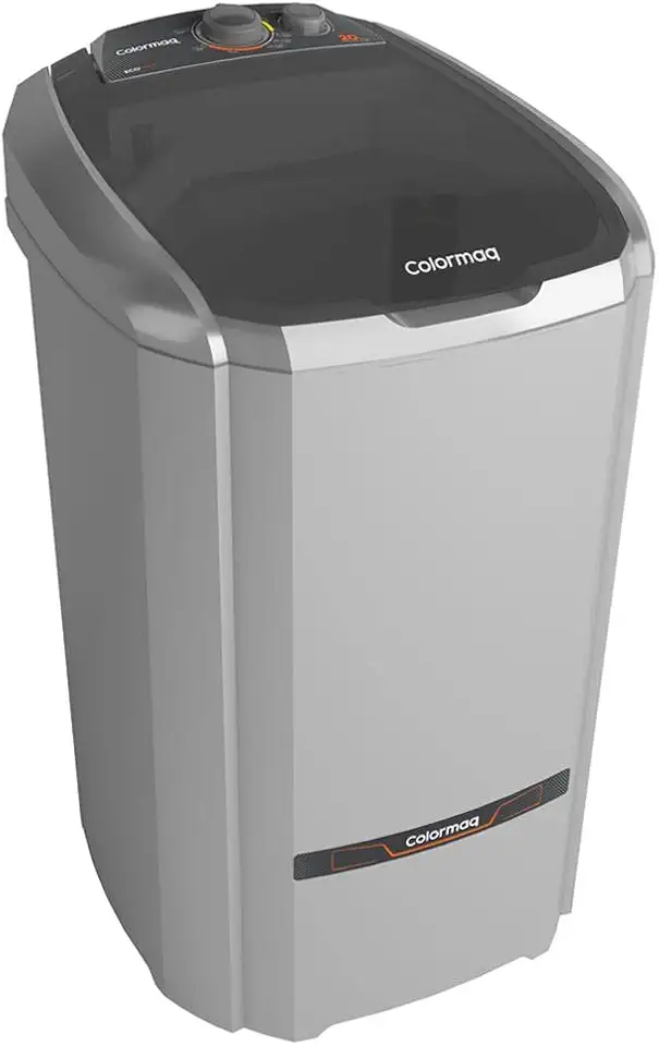 Colormaq Maquina de Lavar Roupa Semi Automatica Tanquinho 20kg LCS20 Prata 220v