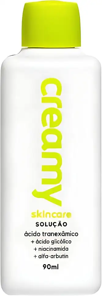 Creamy Ácido Tranexâmico 90ml | Tônico Clareador | Previne a Hiperpigmentação de Manchas Solares | Trata Acne e Melasma | Para Todos os Tipos de Pele