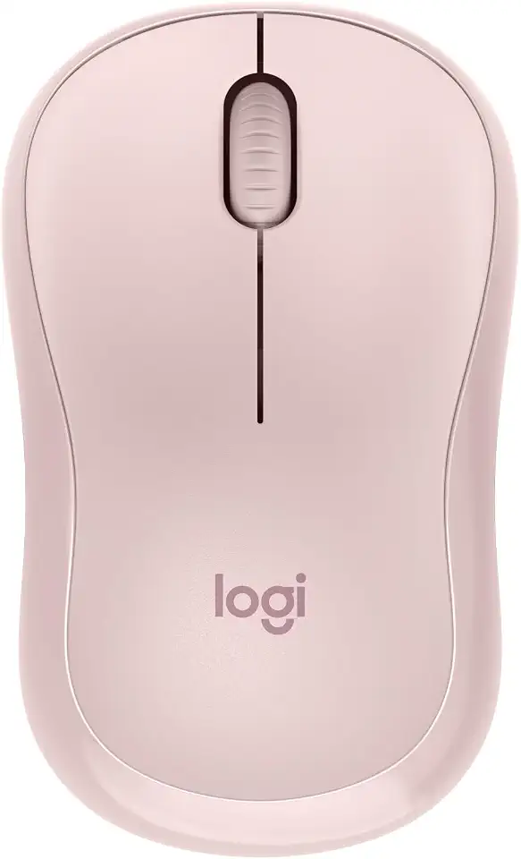 Mouse Sem Fio Logitech M240 com Conexão Bluetooth, Clique Silencioso, Design Ambidestro Compacto, Bateria de 18 Meses, Compatível com Windows, macOS, ChromeOS - Rosa