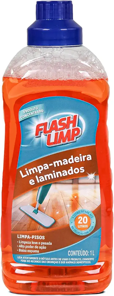Flash Limp - Limpa Madeira e Laminados 1l - SAN2635