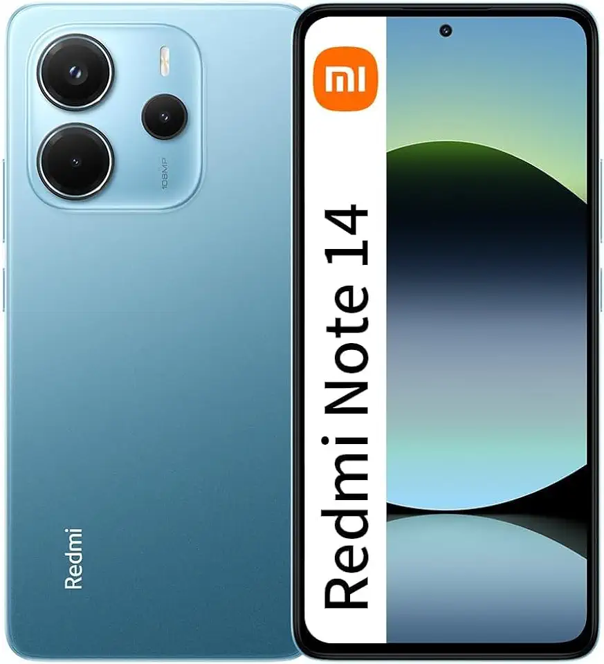 Smartphone Xiaomi Redmi Note 14 Ocean Blue (Azul) 8GB RAM 256GB ROM