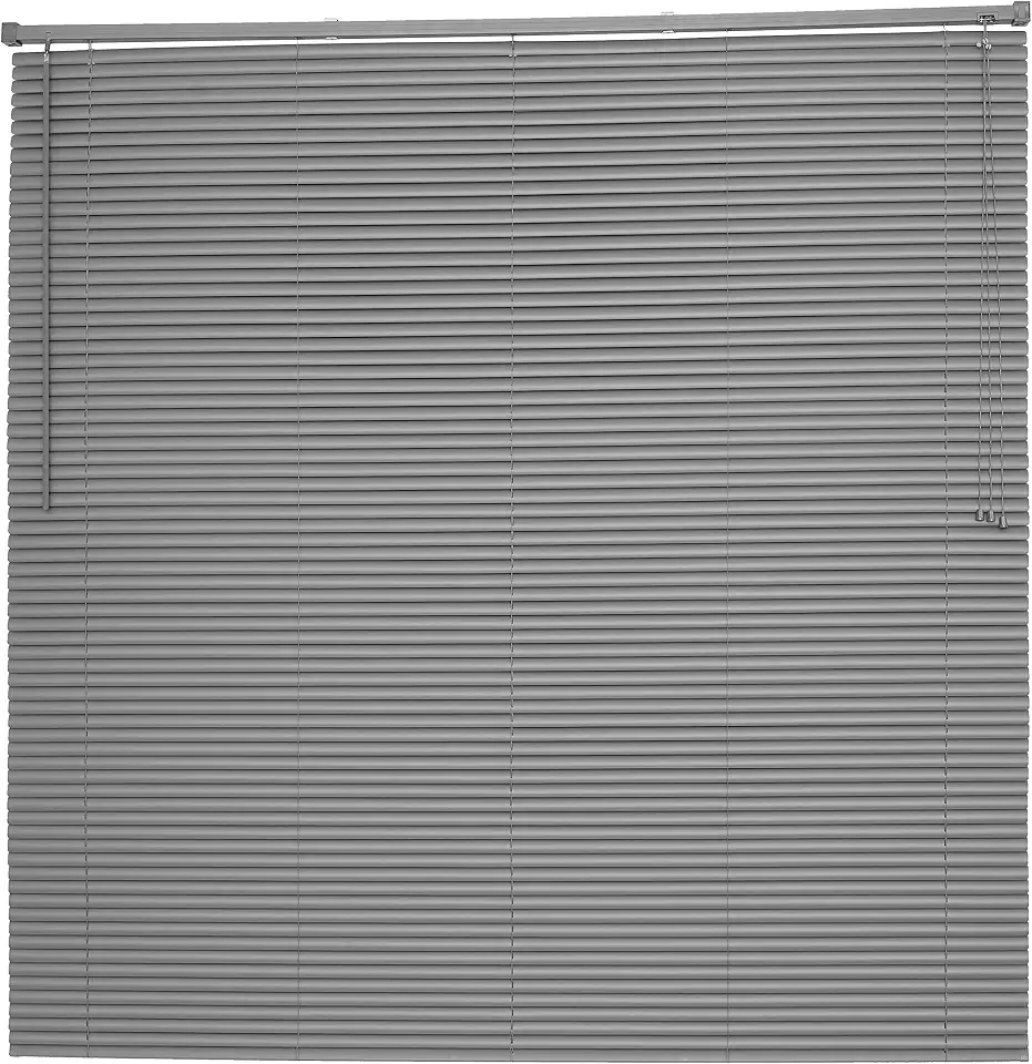 Persiana Horizontal PVC Evolux 140x130 cm Cinza Chumbo