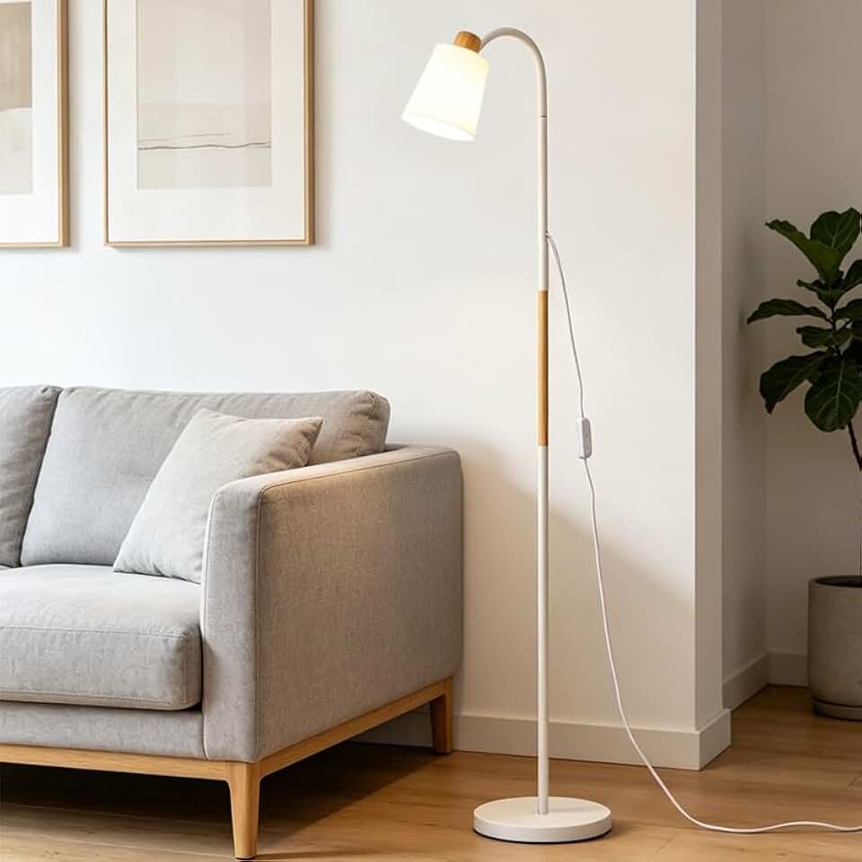 Abajur De Chão Articulada Led,Luminaria De Piso Flexive Para Quarto Sala