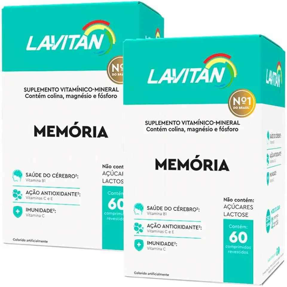 Lavitan Memória 60 Comprimidos 2 uni Cimed