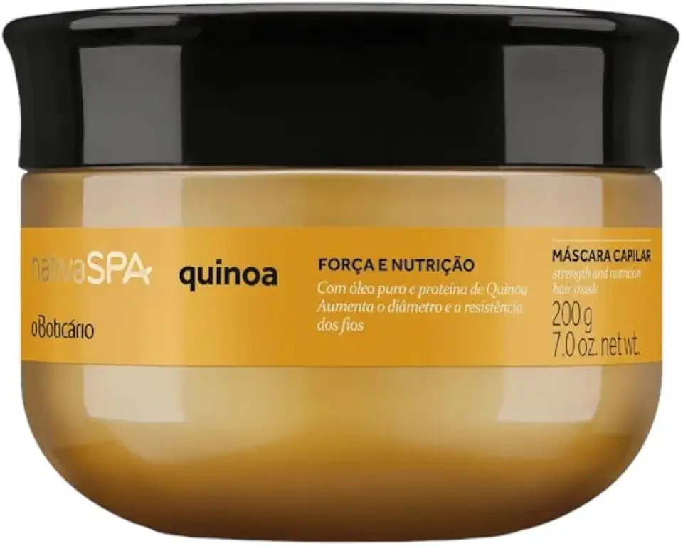 O BOTICARIO NATIVA SPA MASCARA CAPILAR QUINOA 200G