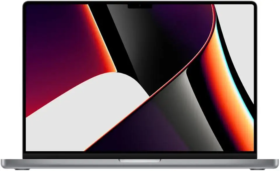 Apple notebook MacBook Pro (de 16 polegadas, Processador M1 Max da Apple com CPU 10‑core e GPU 32‑core, 32 GB RAM, 1 TB SSD) - Cinza espacial (Recondicionado)