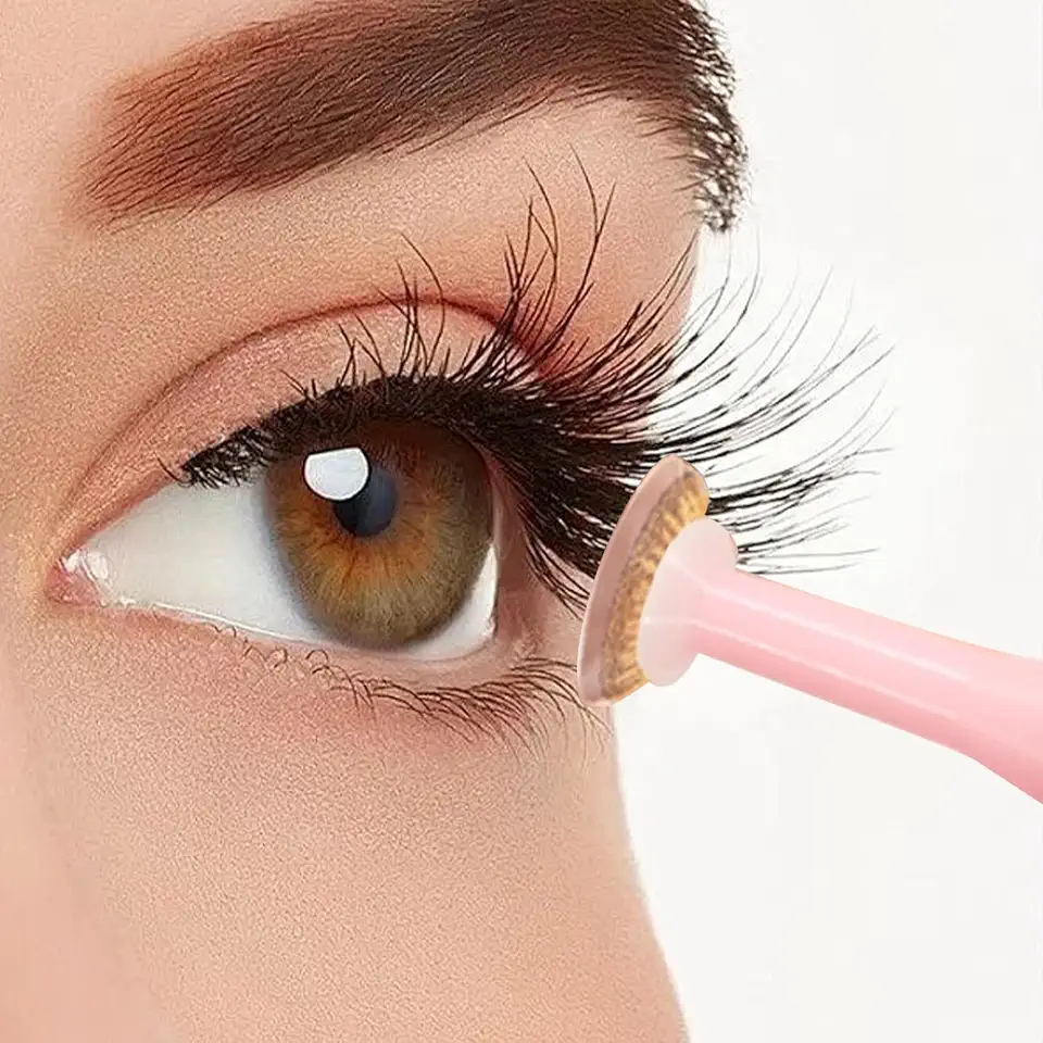 Ferramenta de remoção de lentes de contato macias, removedor de lentes de contato com garrafa de plástico, ferramenta de remoção de contatos oculares êmbolo para lentes esclerais macias de contatos