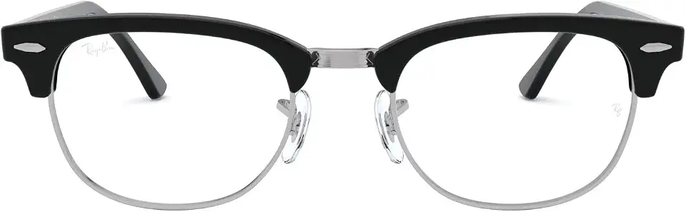 Rx5154 Clubmaster Armação quadrada de óculos de grau