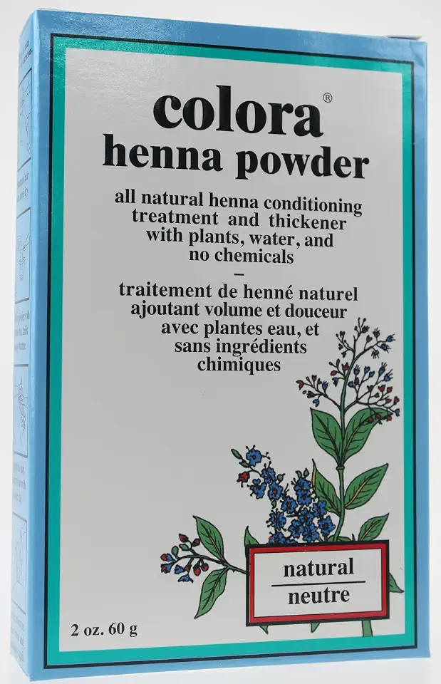 Colora Pó De Hena, 60 Gramas Natural