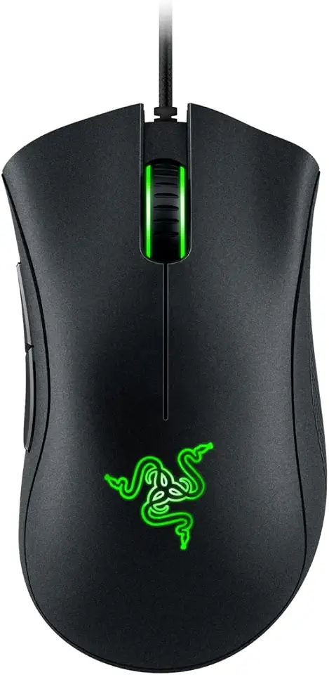 Mouse com Fio Deathadder Essential Preto Razer - RZ0103850100R3M