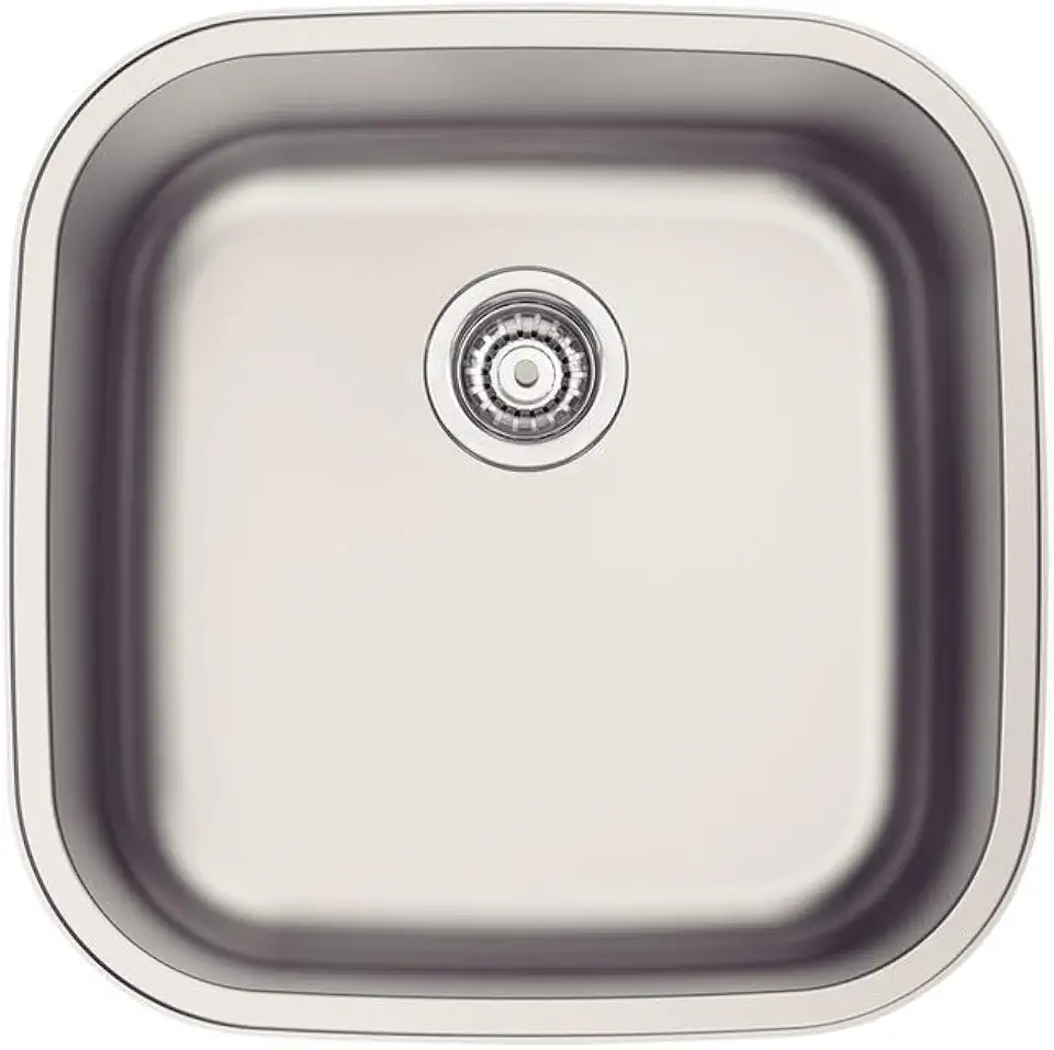 Cuba Tramontina Aria Maxi 40 BS Prime em Aço Inox Acetinado 40 x 40 x 20 cm com Válvula
