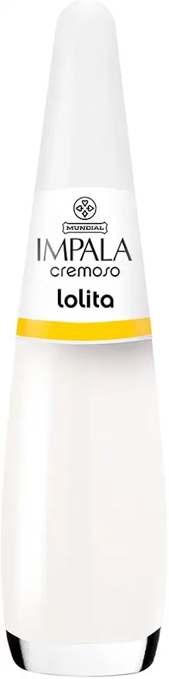 Esmalte Lolita, Impala Cosmeticos, Branco