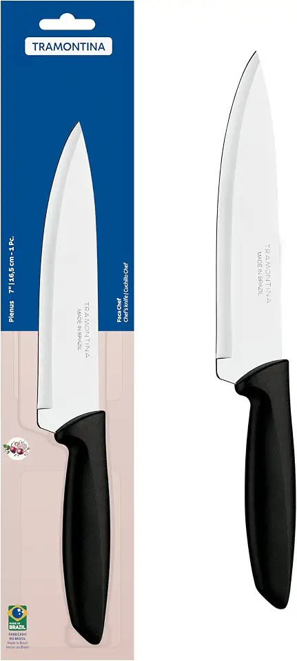 Tramontina 23426107 Faca Chef 7", Preto