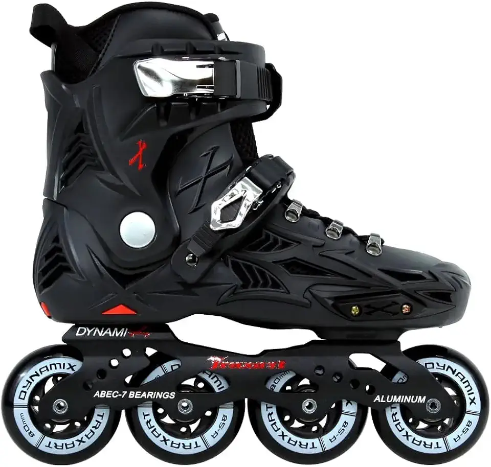 Patins Traxart Dynamix Preto Versão 2-80mm ABEC-7