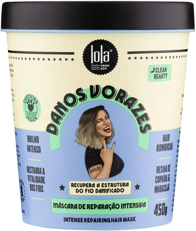 Danos Vorazes Máscara de Tratamento 450g , Lola Cosmetics