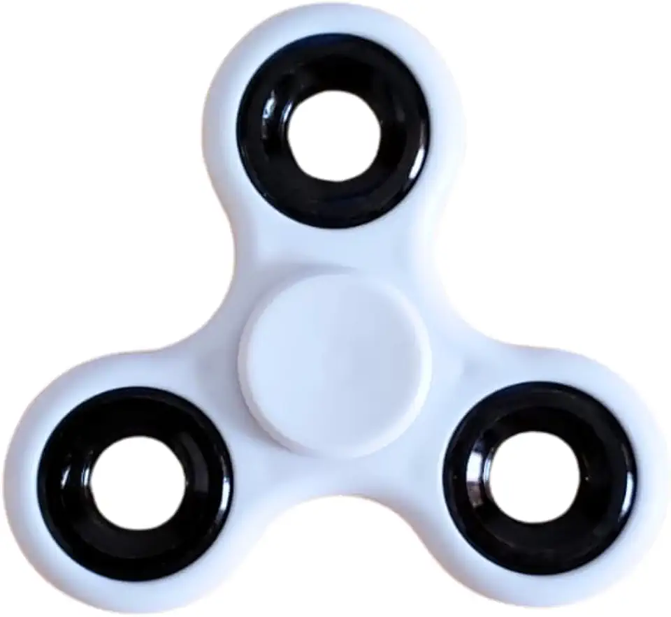 Genérico Hand Spinner Brinquedo Giratório Anti Estresse Ansiedade Pop It Branco