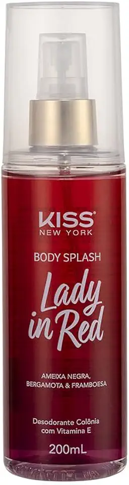Body Splash Lady in Red - Kiss New York