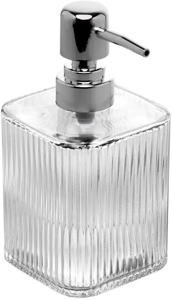 LYOR - Porta Sabonete Líquido de Vidro Lines 420ml