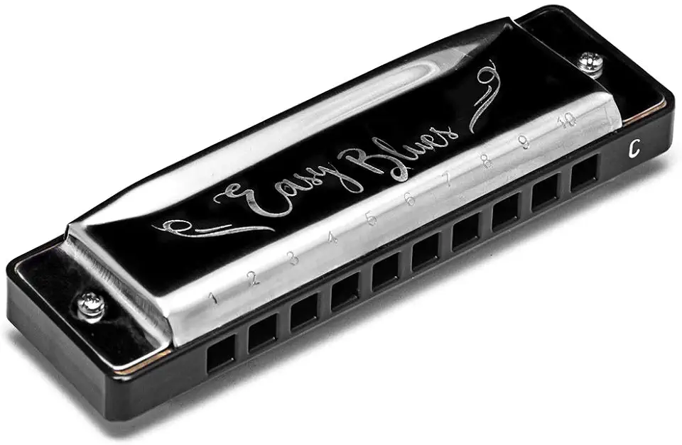 Gaita De Boca Harmonica Hering Easy Blues 4420c Dó Iniciante