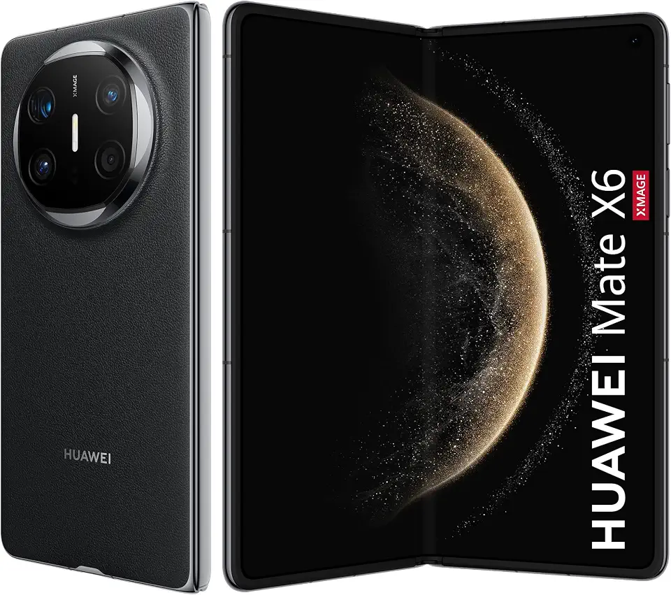 Smartphone, HUAWEI Mate X6, 12GB+512GB, Ultrafino e Durável, Câmera Ultra Chroma, Inovador Multitarefas, Tela HUAWEI X-True, Preto