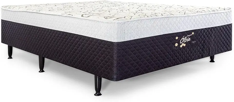 Cama Box Casal Conjugada Espuma D28 Herval Ólbia, 138x188x39 cm
