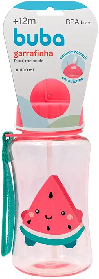 Buba Garrafinha Frutti Melancia Multicolorido
