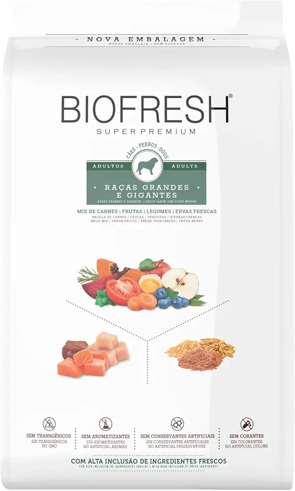 HERCOSUL Biofresh Super Premium - Adulto Grande/Gigante - 15Kg