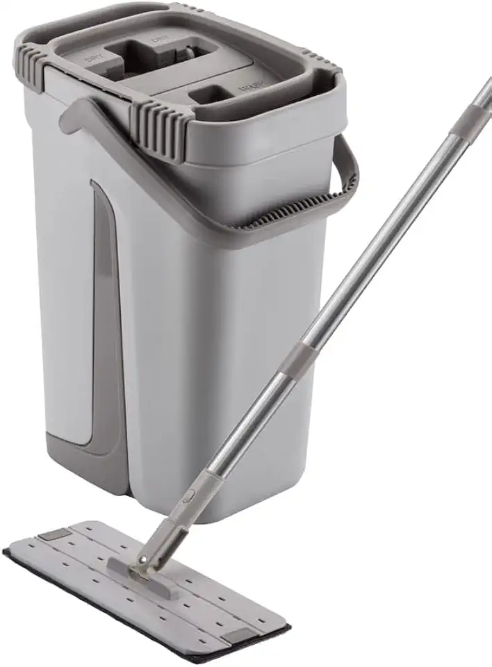 Electrolux Menalux MOP Flat com Refil Extra de Microfibra, 4,5L, Tira o Pó, Lava e Seca
