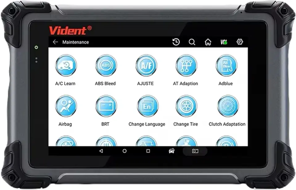 Vident iSmart 800Pro Scanner Diagnóstico Automotivo Profissional, 40+ Funções Especiais, Tablet com Tela Touchscreen, ABS, Airbag, DPF, Odômetro