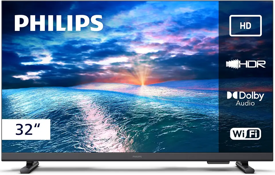 PHILIPS, Smart TV, 32" HD, 32PHG6910/78, HDR10, HDMI, USB, Dolby Audio, Wi-Fi