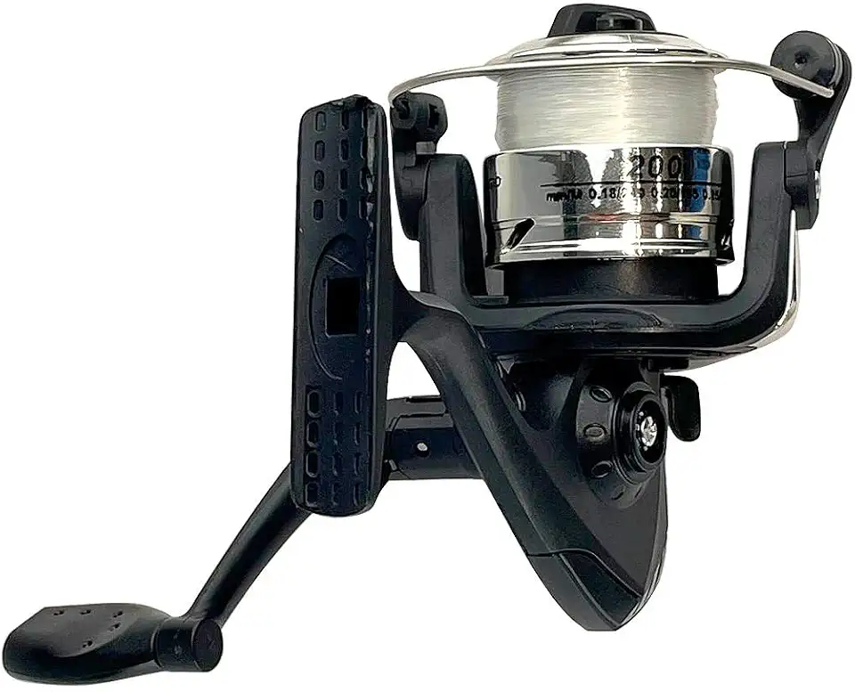 Molinete De Pesca Lorben 200 Ultra Light Pequeno Já Com Linha