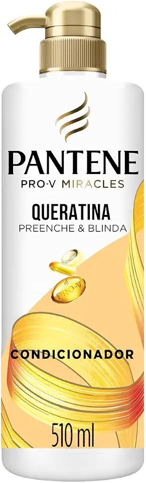 Pantene Pro-V Miracles Condicionador Queratina Preenche e Blinda 510 ml