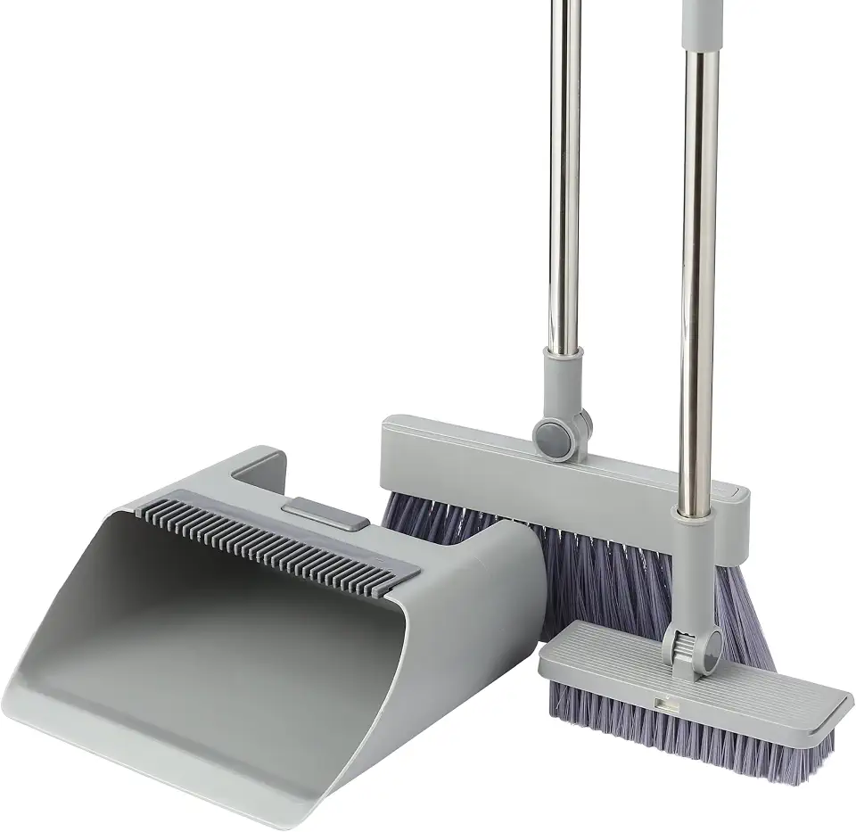 FLASH LIMP - CONJUNTO DE LIMPEZA 4EM1 MULTICLEAN PRO - VASSOURA, RODO, PÁ E ESFREGAO