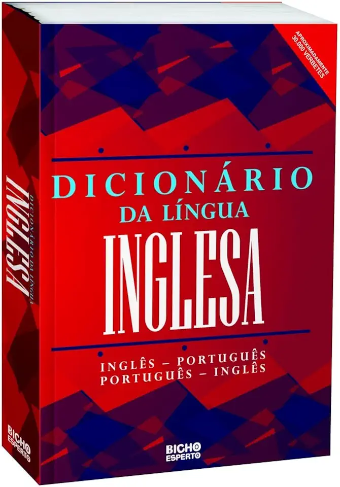 Dicionário da Língua Inglesa 560 páginas