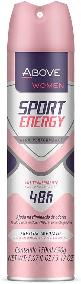 Above Desodorante Aerosol 150Ml Women Sport Energy