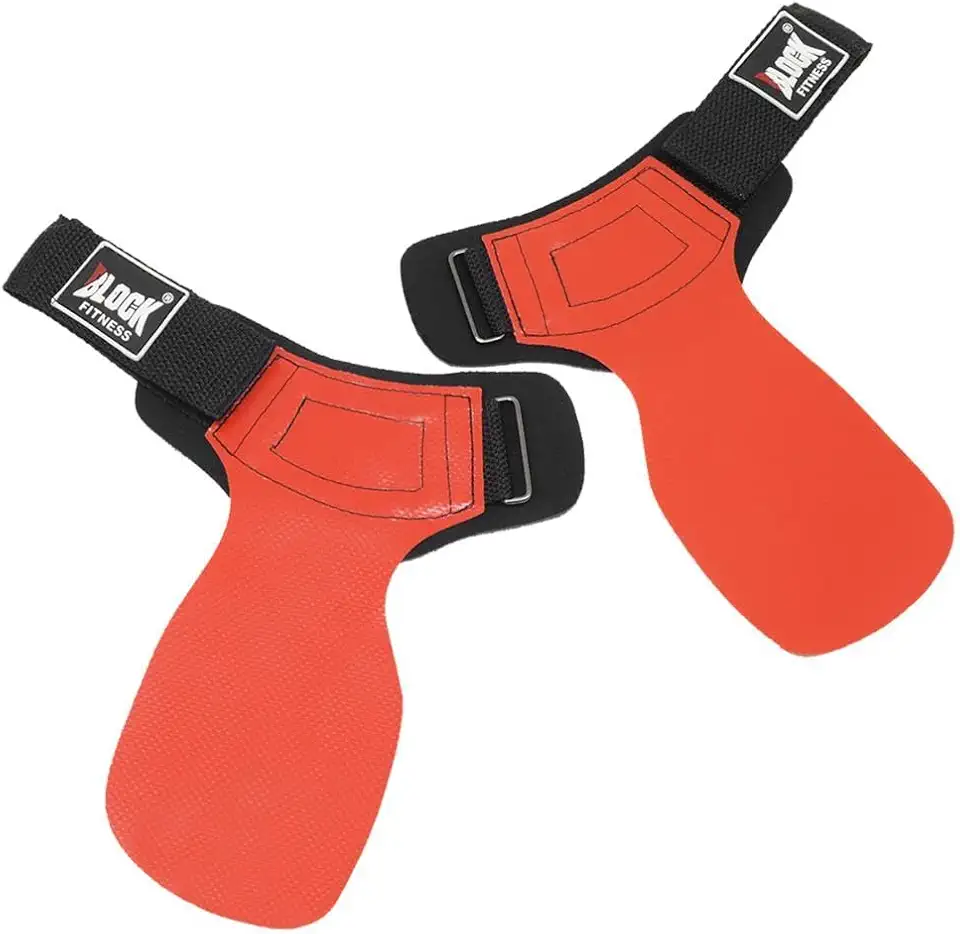 Crossfit Hand Grip Laranja Luva Competition Confortável