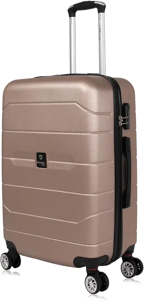 Mala de viagem média 23kg Tokio Swiss Move Rose
