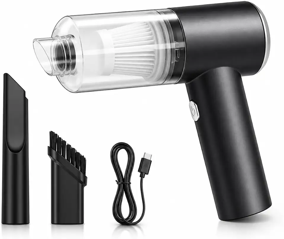 Mini Aspirador De Pó Portátil Sem Fio Carro Casa Recarregável 110V/220V