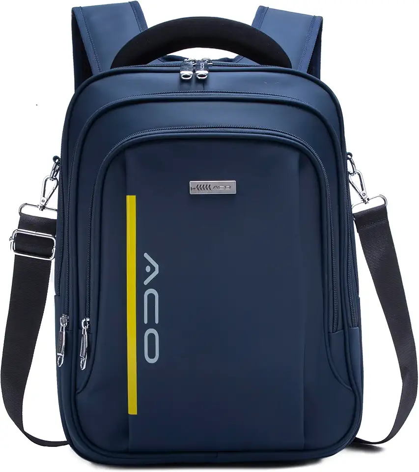 MOCHILA Escolar UNISSEX PROVA D'AGUA COM ALÇA E PORTA NOTEBOOK 15'' Marca ACO